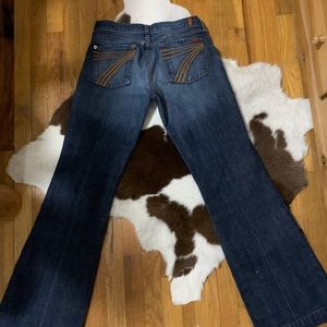 7 For All Mankind Dojo Jeans. Long inseam, 35’’!